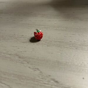 Strawberry bracelet charm